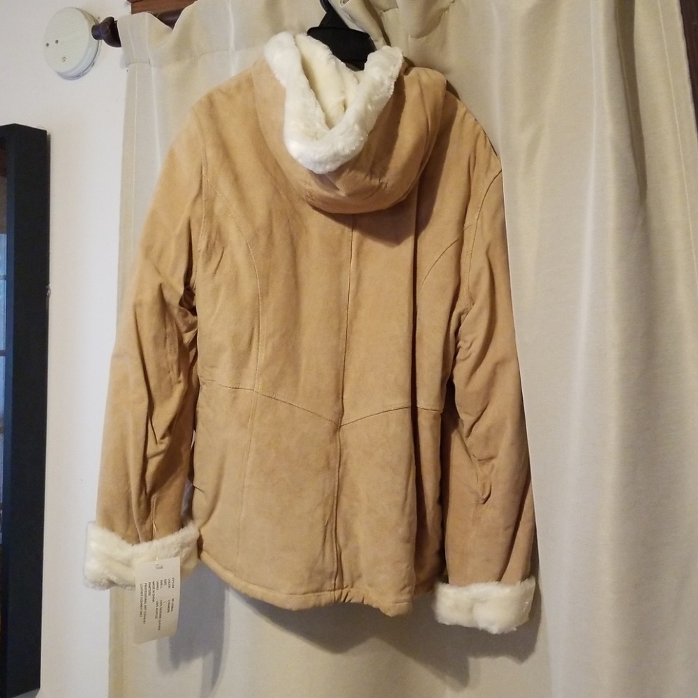 Stephanie Andrew's Chadwick's Suede Coat L - Picture 2 of 8